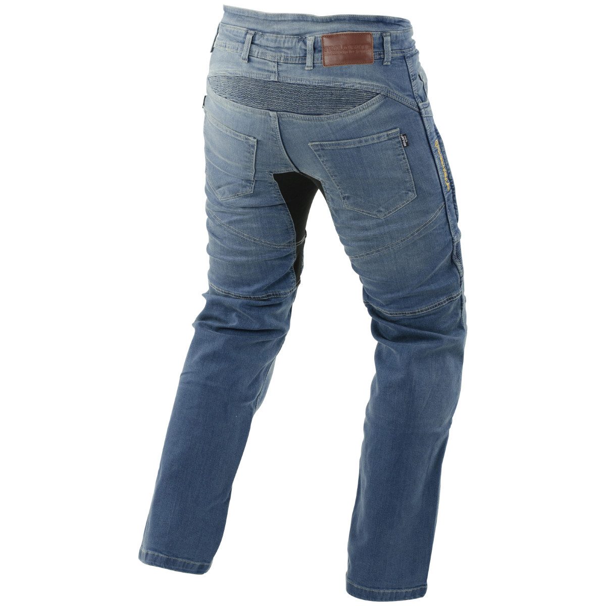 Trilobite Motorradhose Trilobite Parado Motorrad-Jeans Herren Blau Kurz