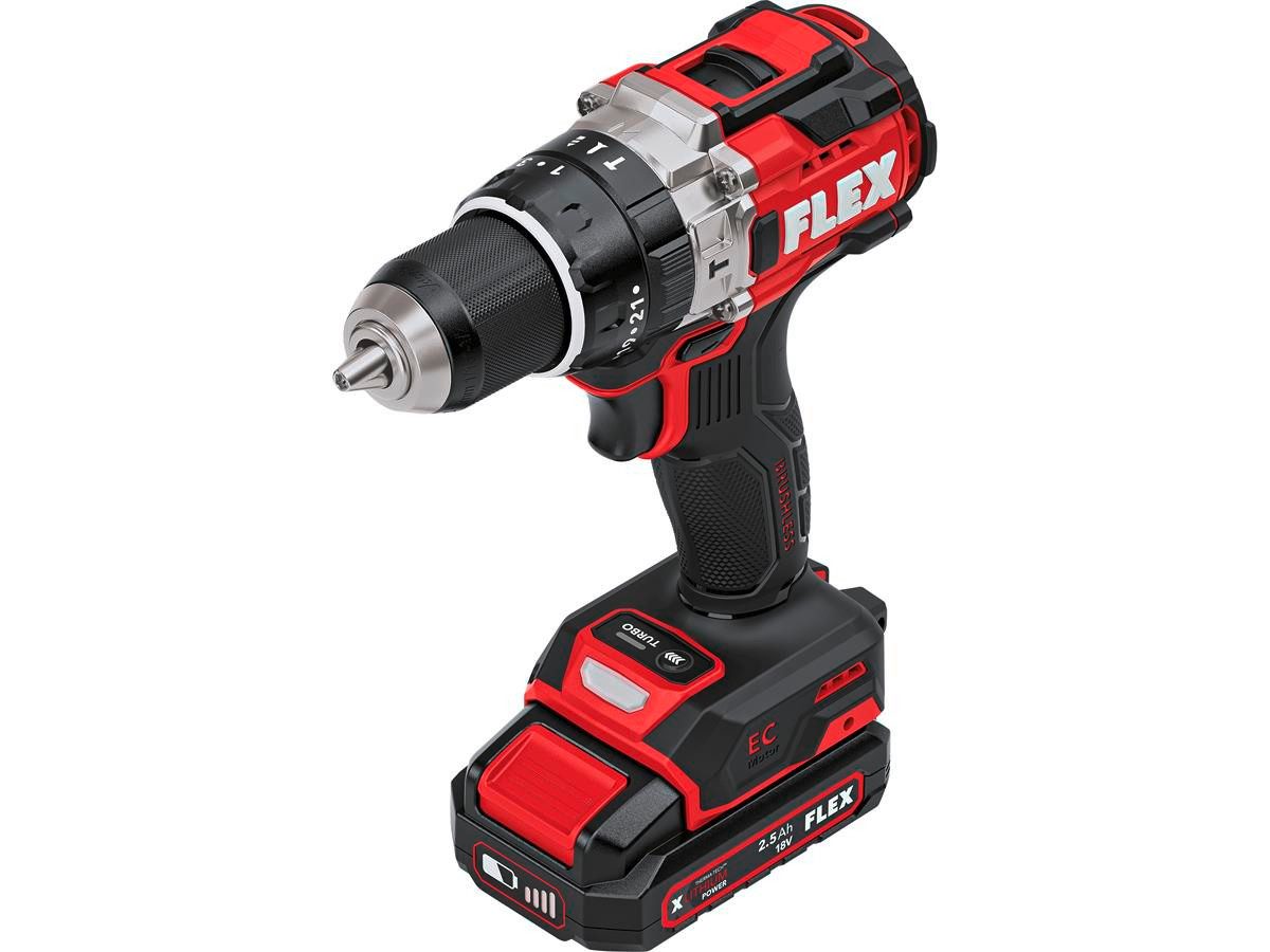 Flex Akku-Schlagbohrschrauber PD 2G 18-EC HD2, max. 3000 U/min, (Solo Version inkl. L-BOXX)