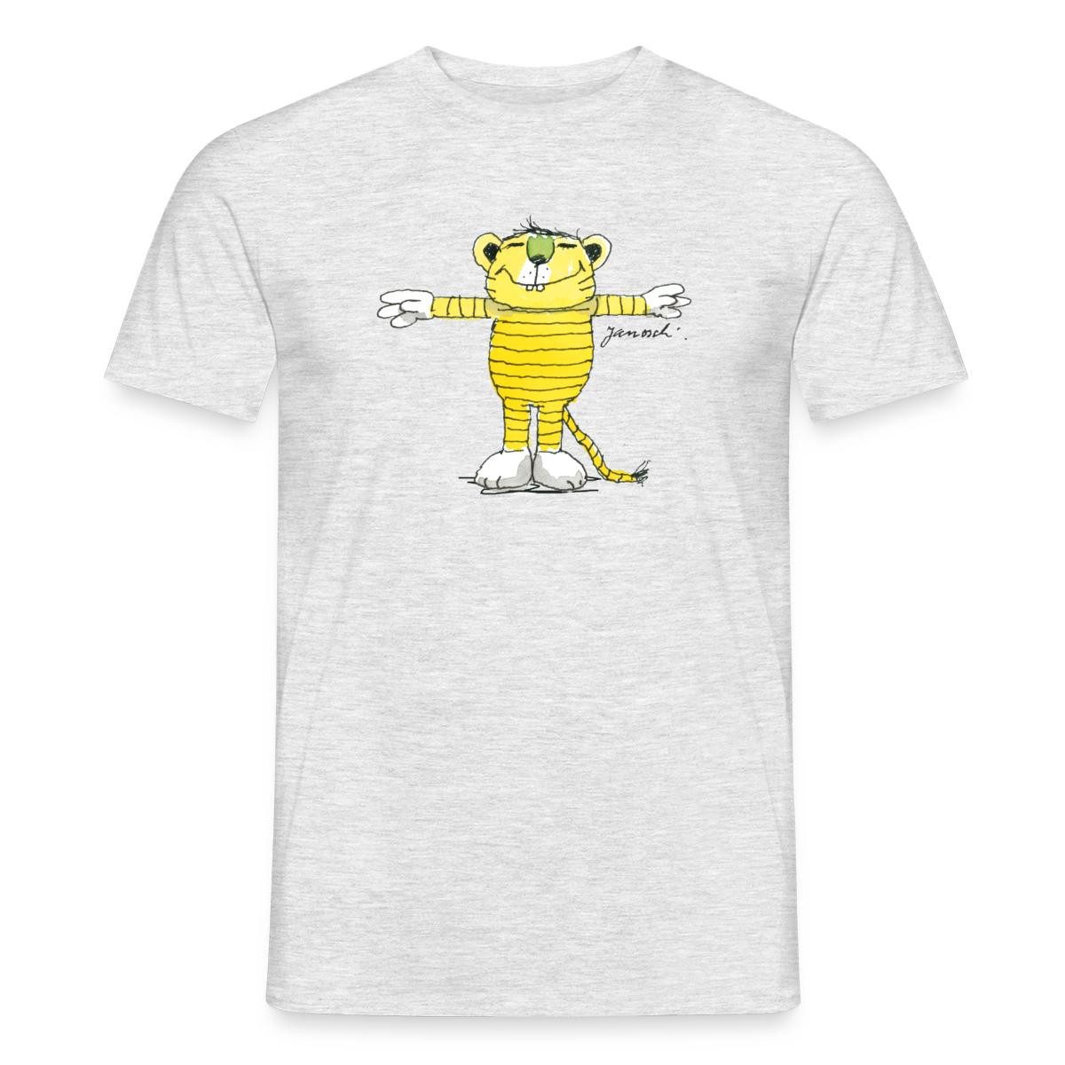 T-Shirt Janosch Tiger Pose Männer T-Shirt