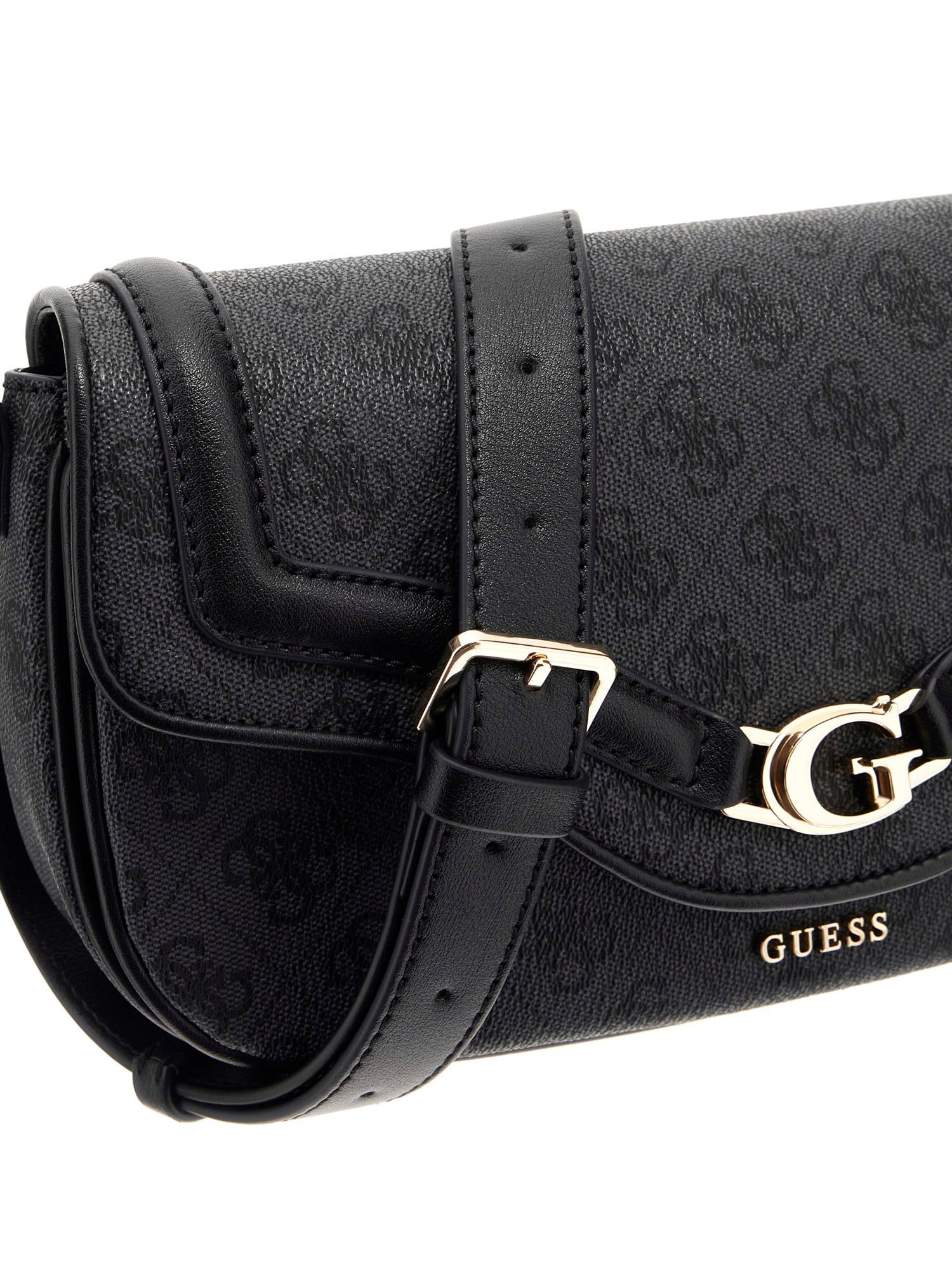 Guess Umhängetasche HWSG7993200 DEA FLAP SHOULDER BAG Woman Handtasche (Stück, 1), Logoschriftzug