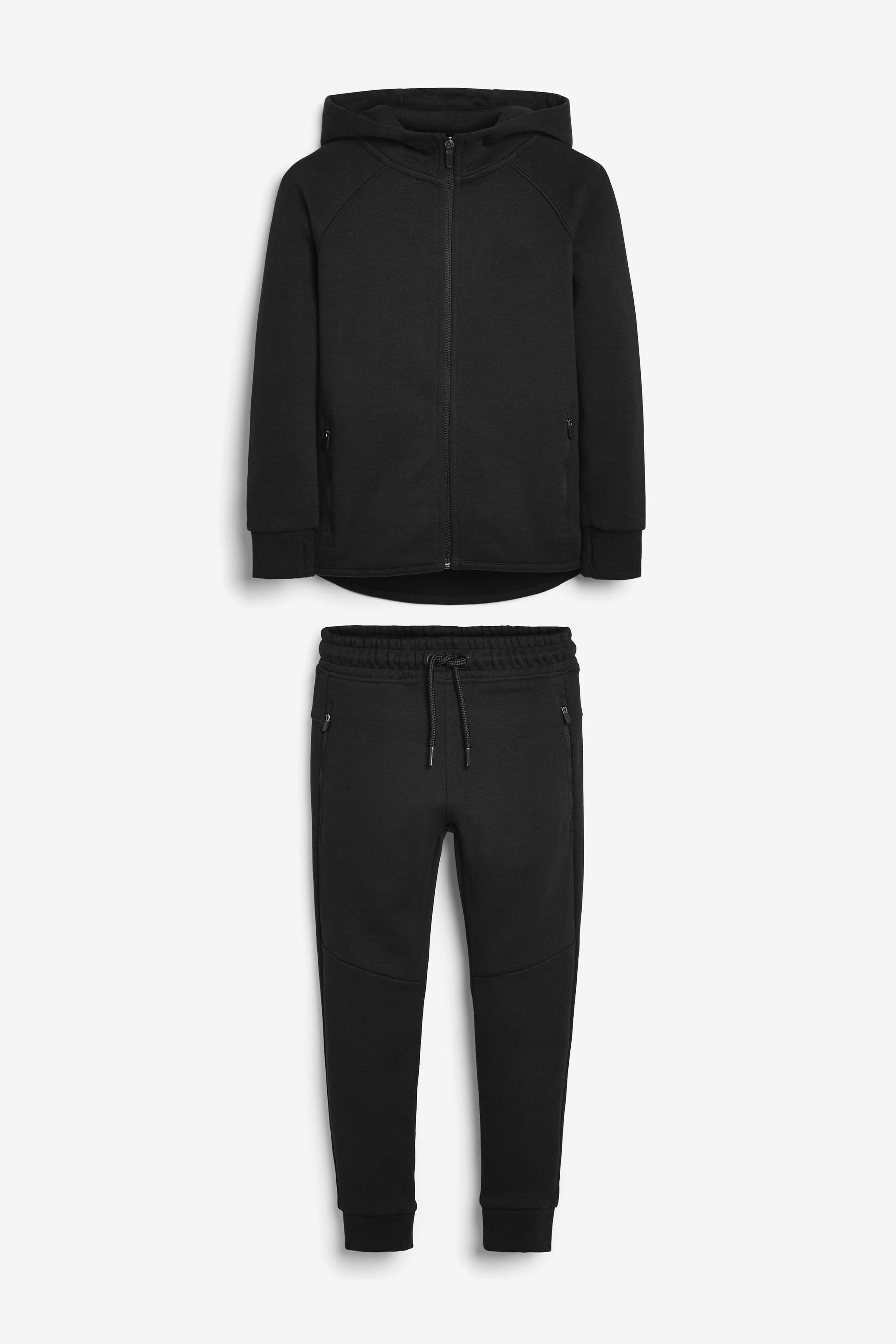 Tech Next Jogginganzug (2-tlg) Sportswear-Set Black