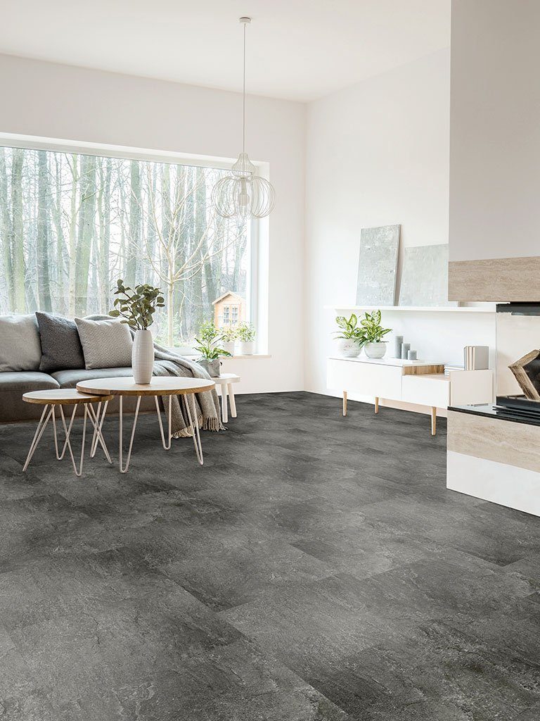 Stilewo Vinylboden 1 m2 Selbstklebender Vinylboden Fliesen- und Holzoptik