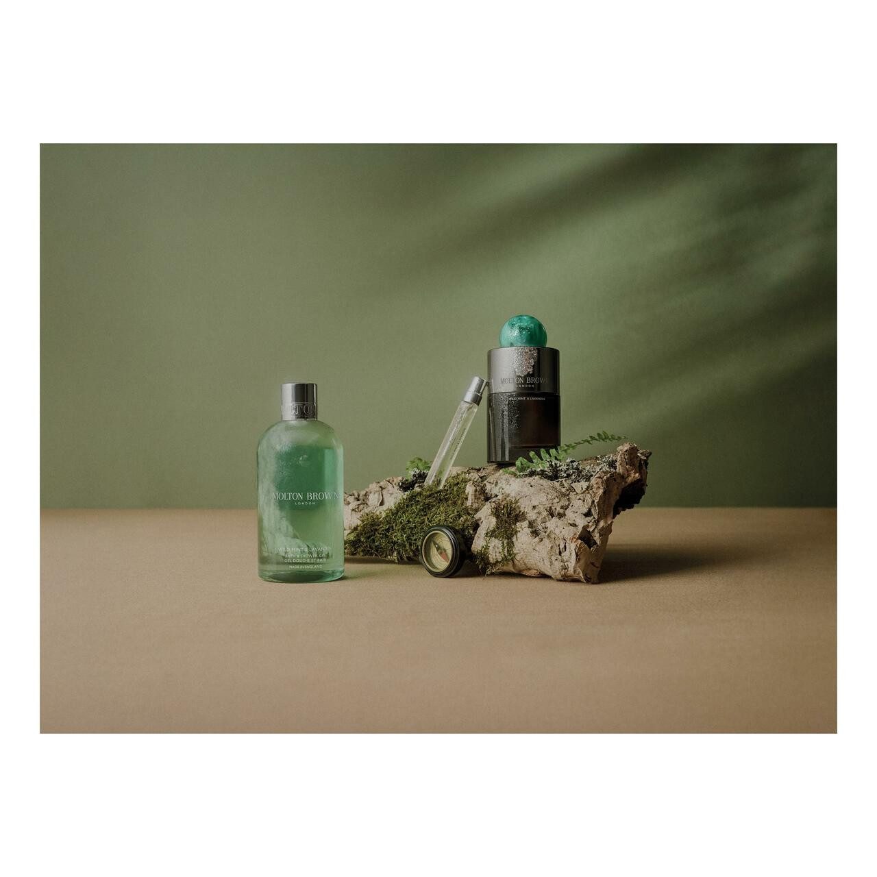 MOLTON BROWN Eau de Parfum Wild Mint & Lavandin EdP Nat. Spray, Herrenduft, Aromatic Fresh vegan