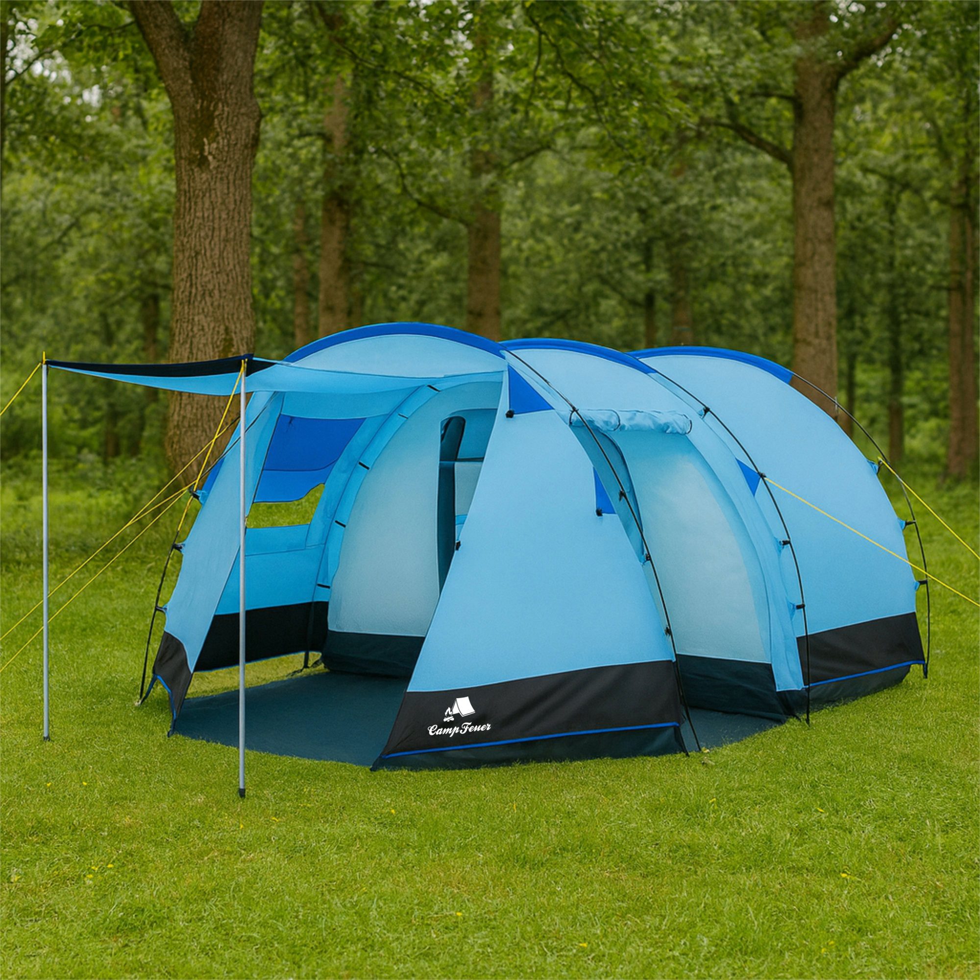 CampFeuer Tunnelzelt Zelt Super+ für 4 günstig online kaufen