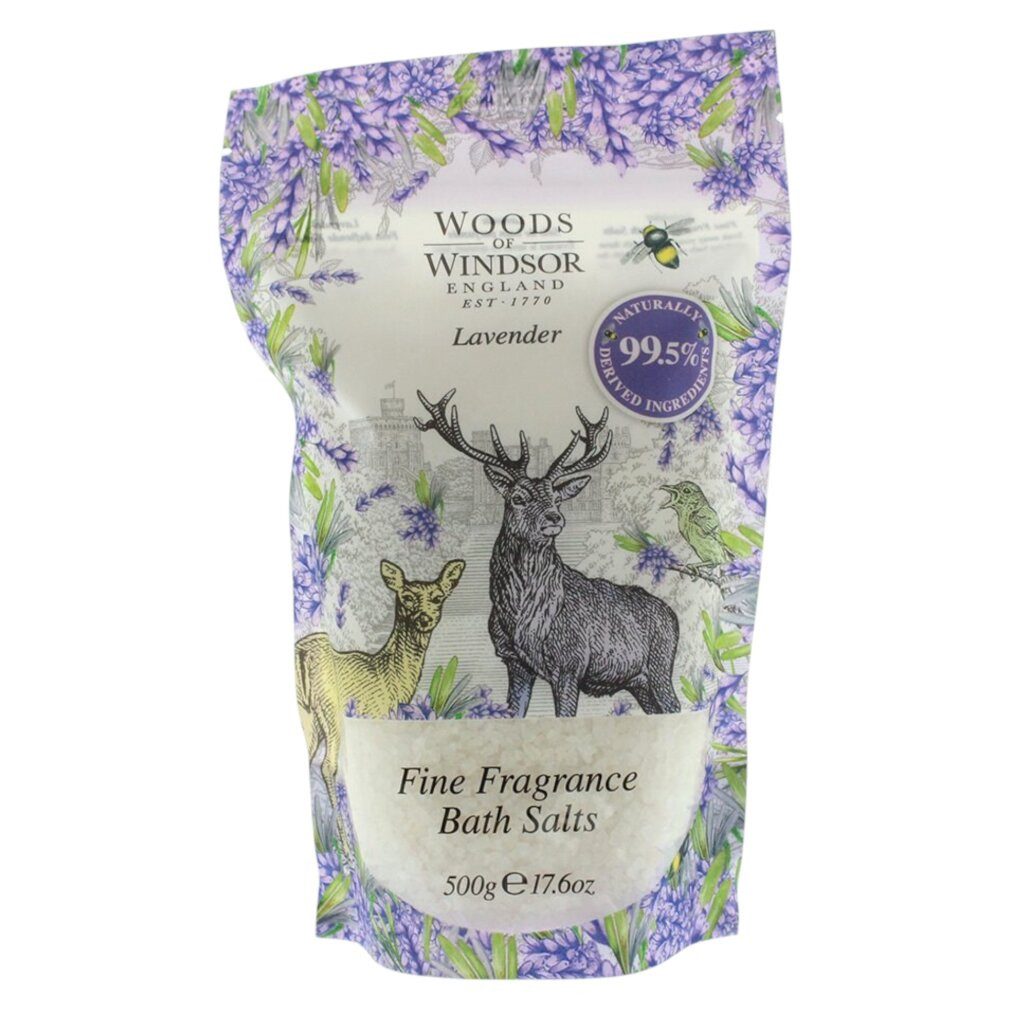 Woods of Windsor Badesalz Lavender Badesalze 500 g