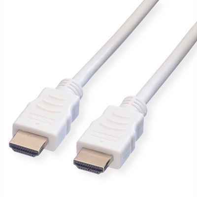 VALUE HDMI High Speed Kabel mit Ethernet Audio- & Video-Kabel, HDMI Typ A Männlich (Stecker), HDMI Typ A Männlich (Stecker) (500.0 cm)