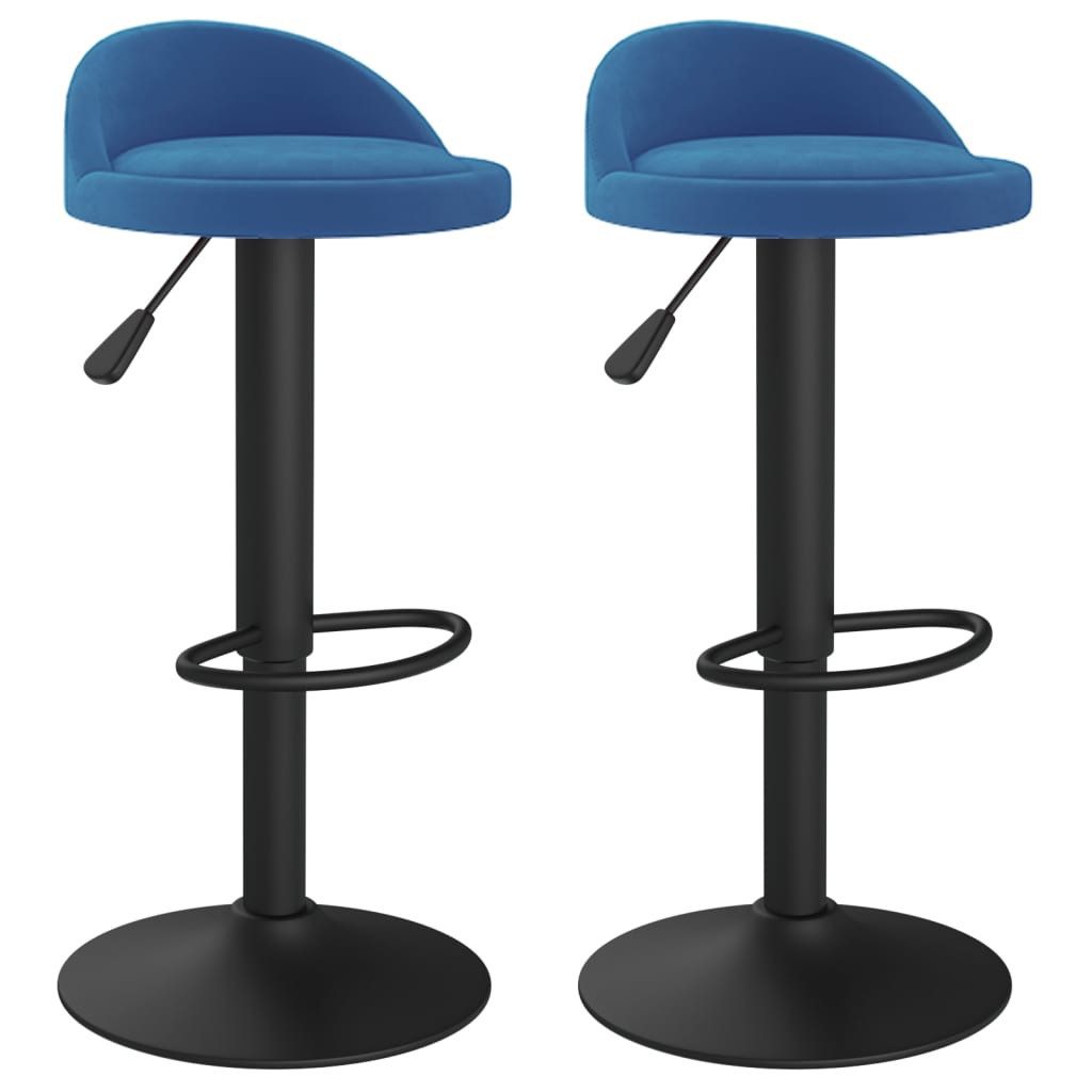 vidaXL Barhocker Barhocker 2 Stk. Blau günstig online kaufen