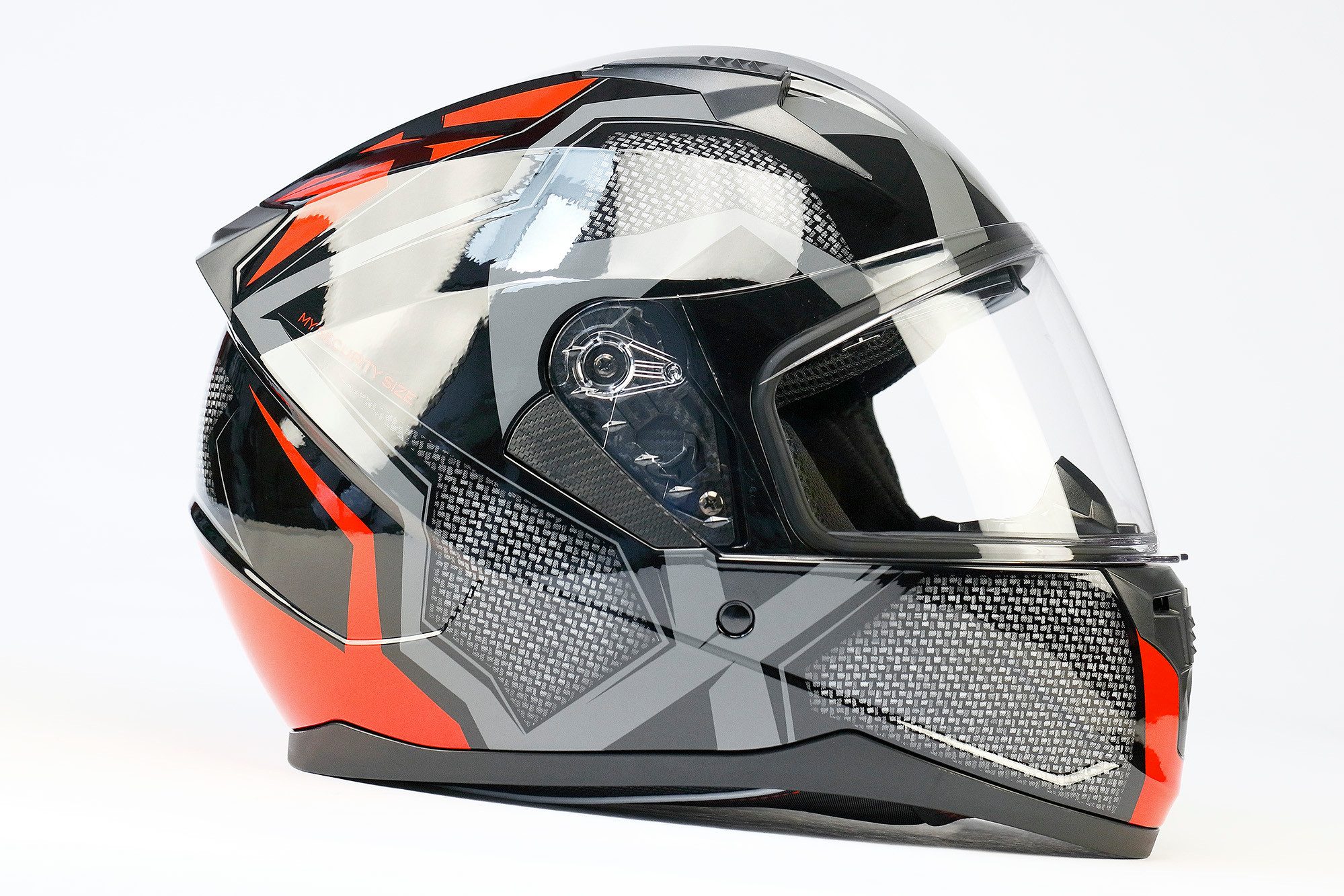 BNO Motorradhelm BNO X6 Integralhelm, mit integrierter Sonnenbrille, ECE R 22-06