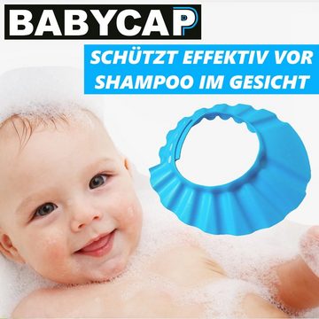 MAVURA Duschhaube BABYCAP Badekappe Badehaube Kinder Baby Duschkappe, Bademütze Schwimmhaube Augenschutz Ohrenschutz einstellbar