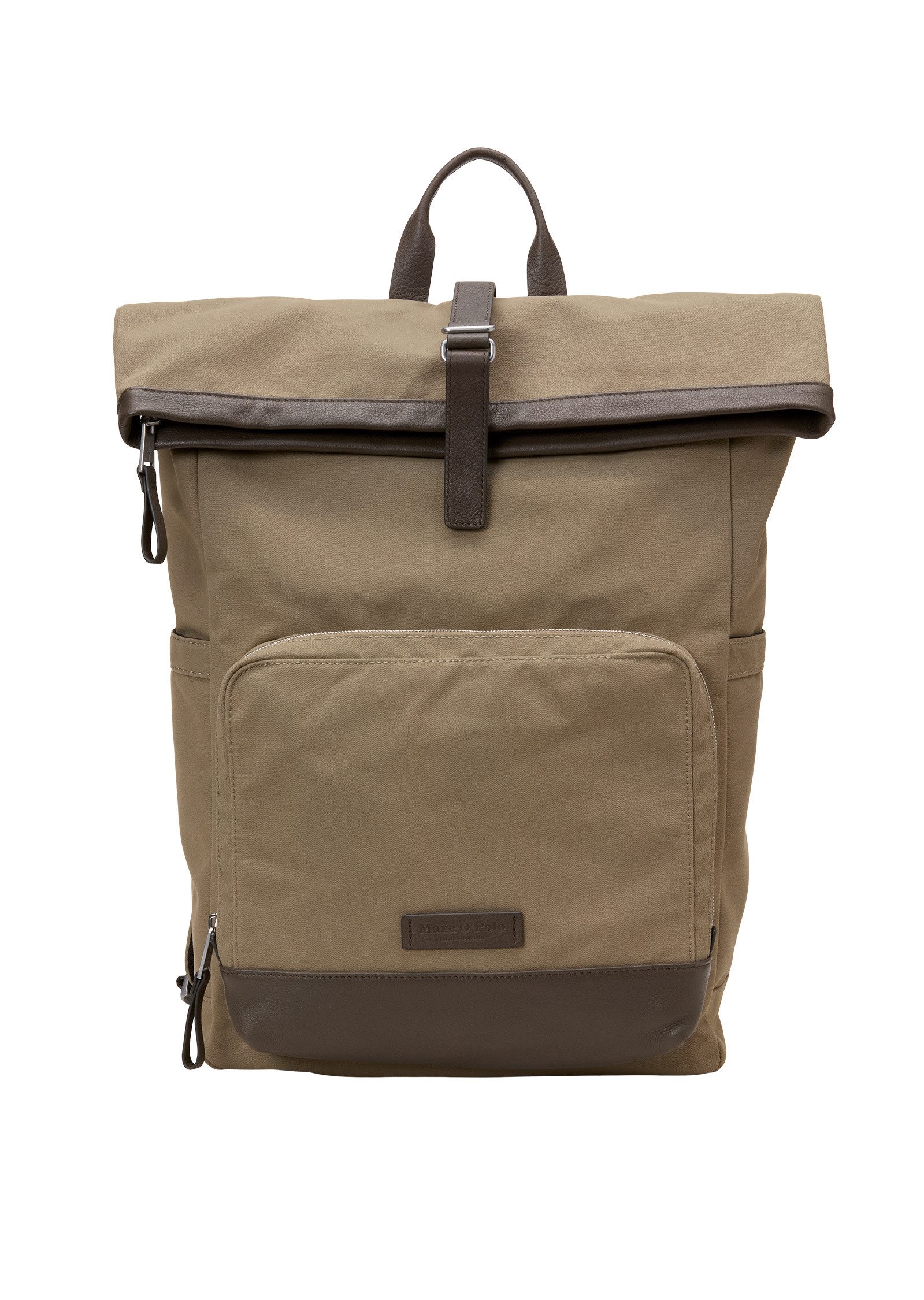 Marc O'Polo Reisetasche aus gewachstem Canvas