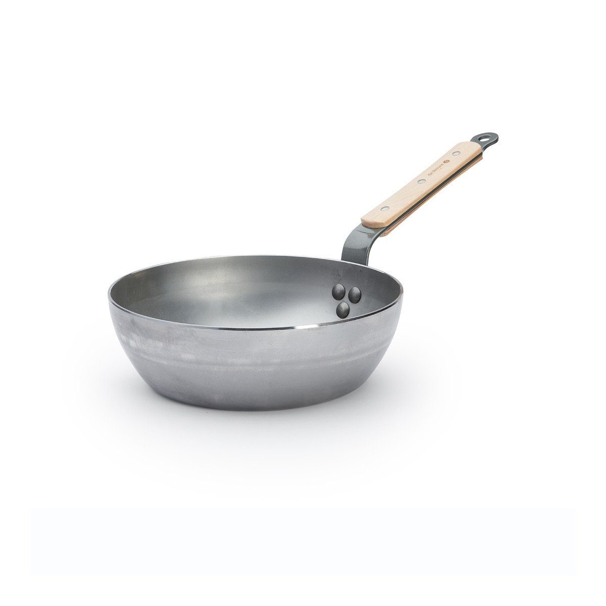 de Buyer Bratpfanne Mineral B Bois, Eisen mit Bienenwachsbeschichtung