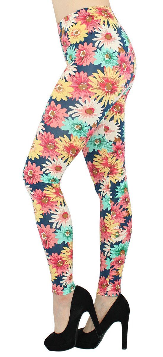 dy_mode Leggings Bequeme High Waist Leggings Damen Yogahose Fitnessleggings günstig online kaufen