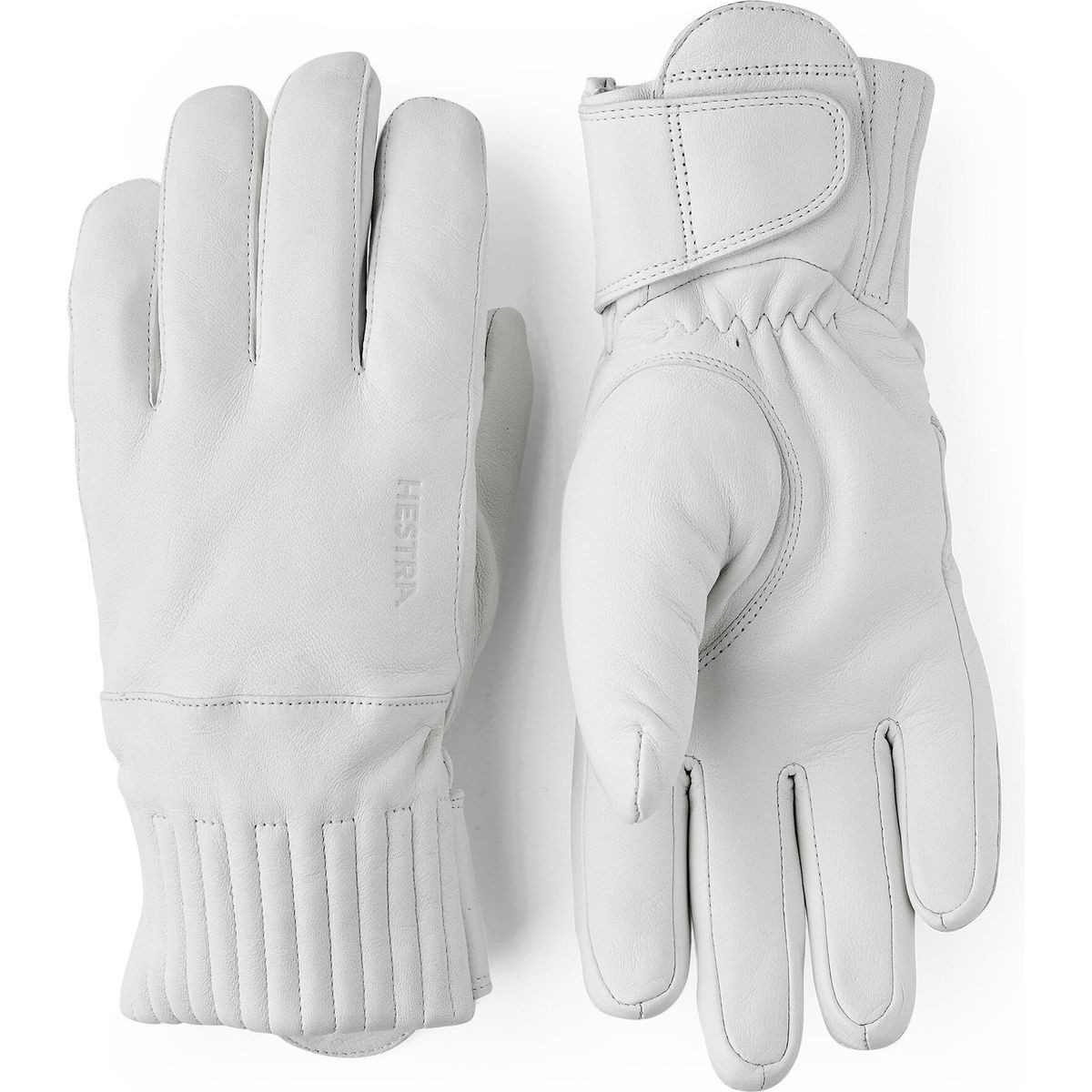 Hestra Skihandschuhe Idre Wool - 5 Finger Warme, wasserabweisende Handschuhe aus Wolle für Alltag und