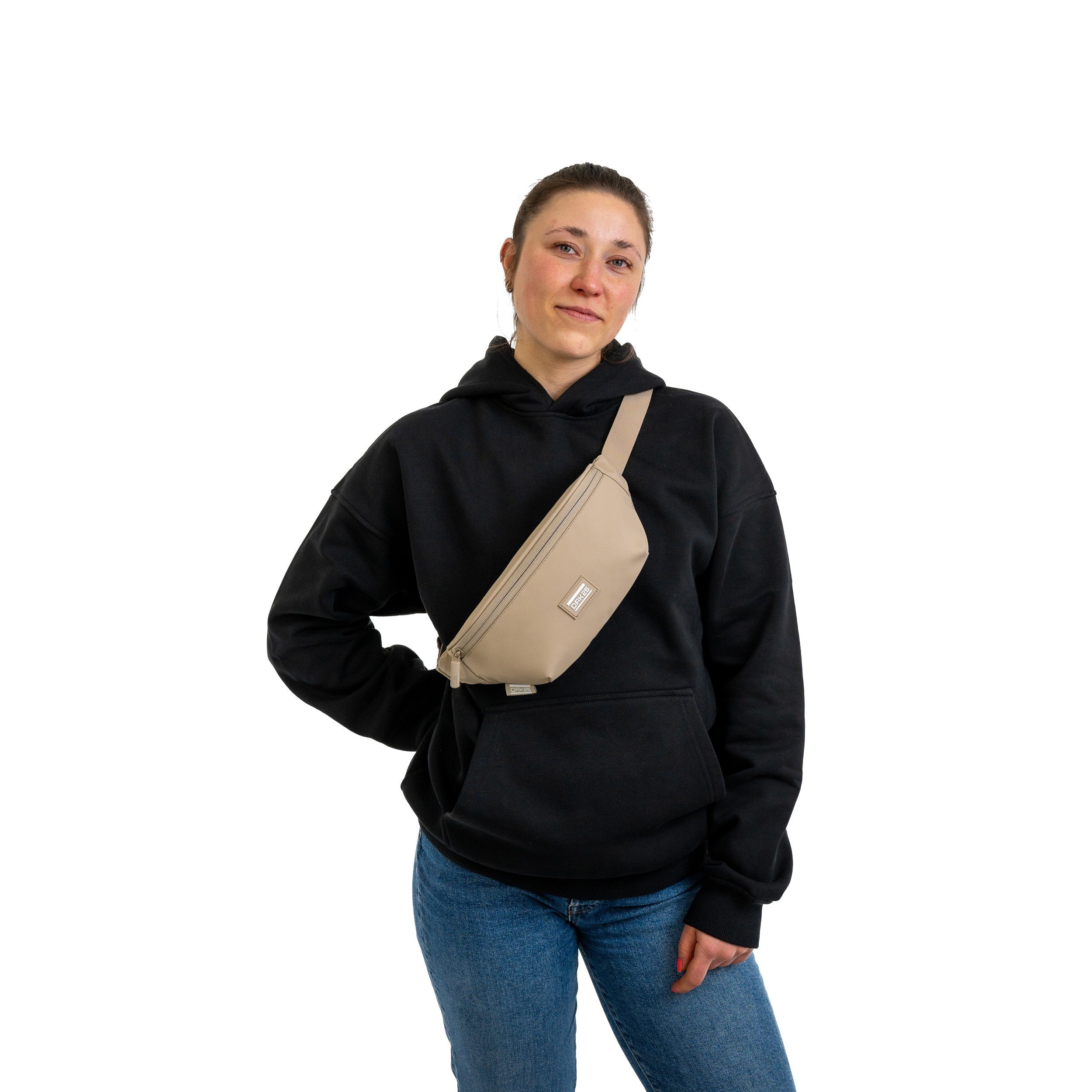 OAK25 Gürteltasche Everyday Sling Gürteltasche Damen Herren Hip Bag (1-tlg), Wasserabweisend