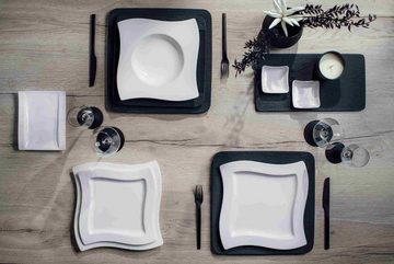 Villeroy & Boch Suppenteller NewWave Suppenteller ø 24 cm 4er Set, (4 St)