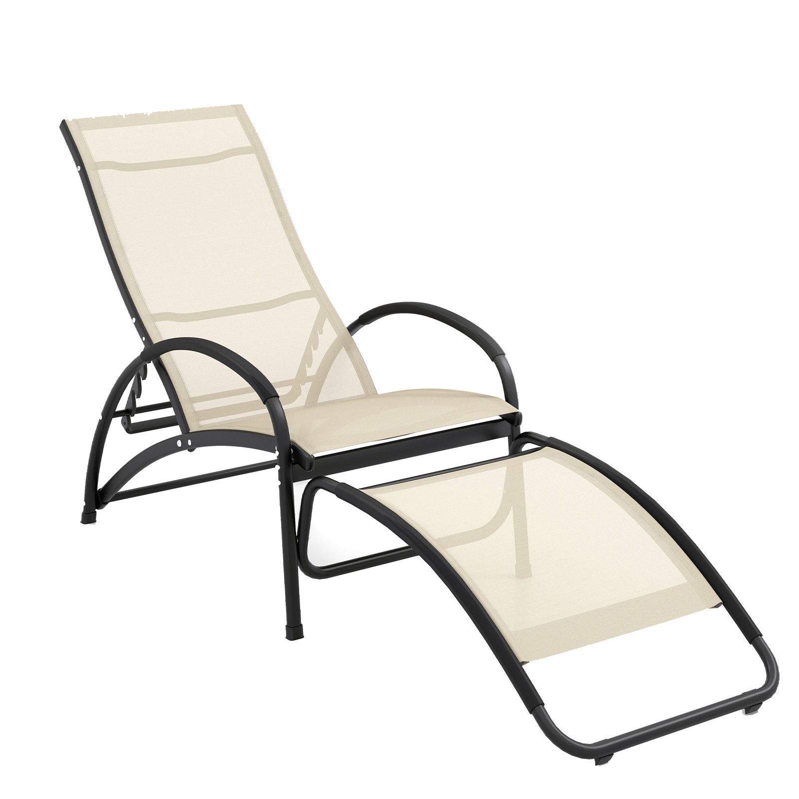 COSTWAY Gartenliege, 1 St., 2 in günstig online kaufen