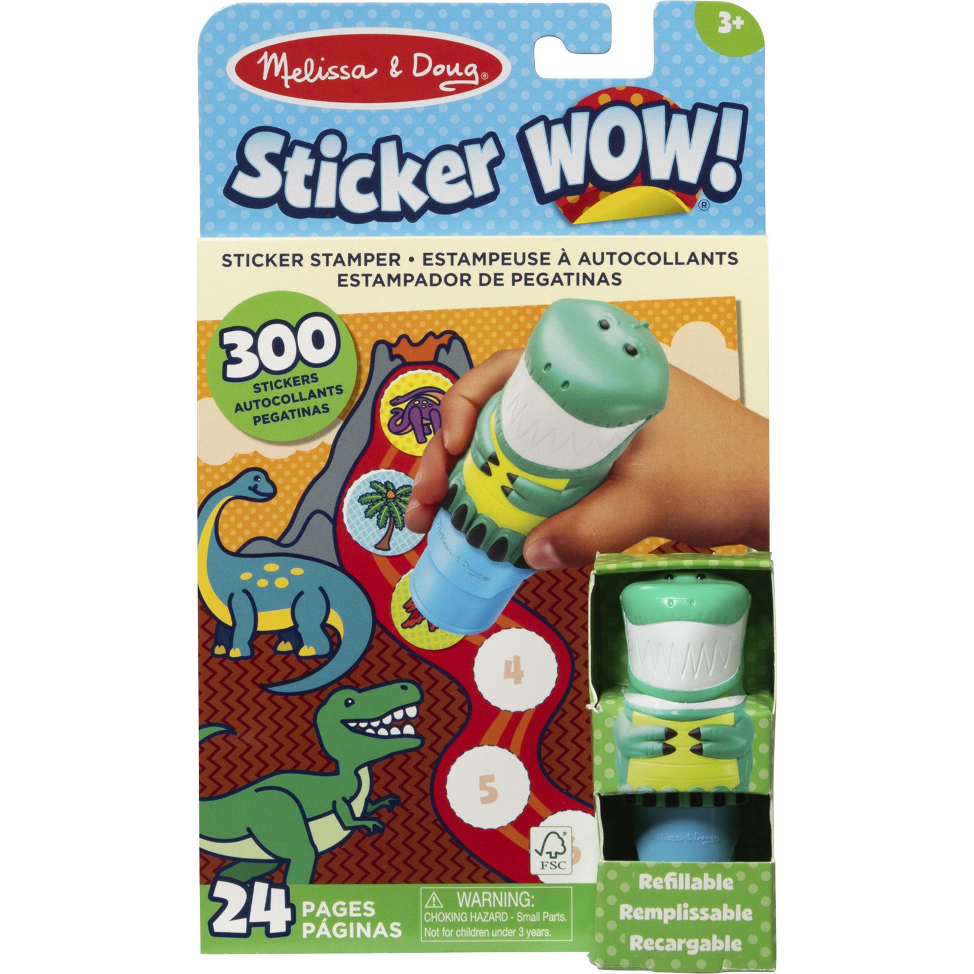 HATCHIMALS Spielfigur Spin Master Melissa & Doug - Sticker WOW!