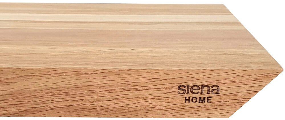 Siena Home Schneidebrett Brescia, 45° aus (1-St), FSC®-zertifiziertem Eichenholz, Griff, Eichenholz