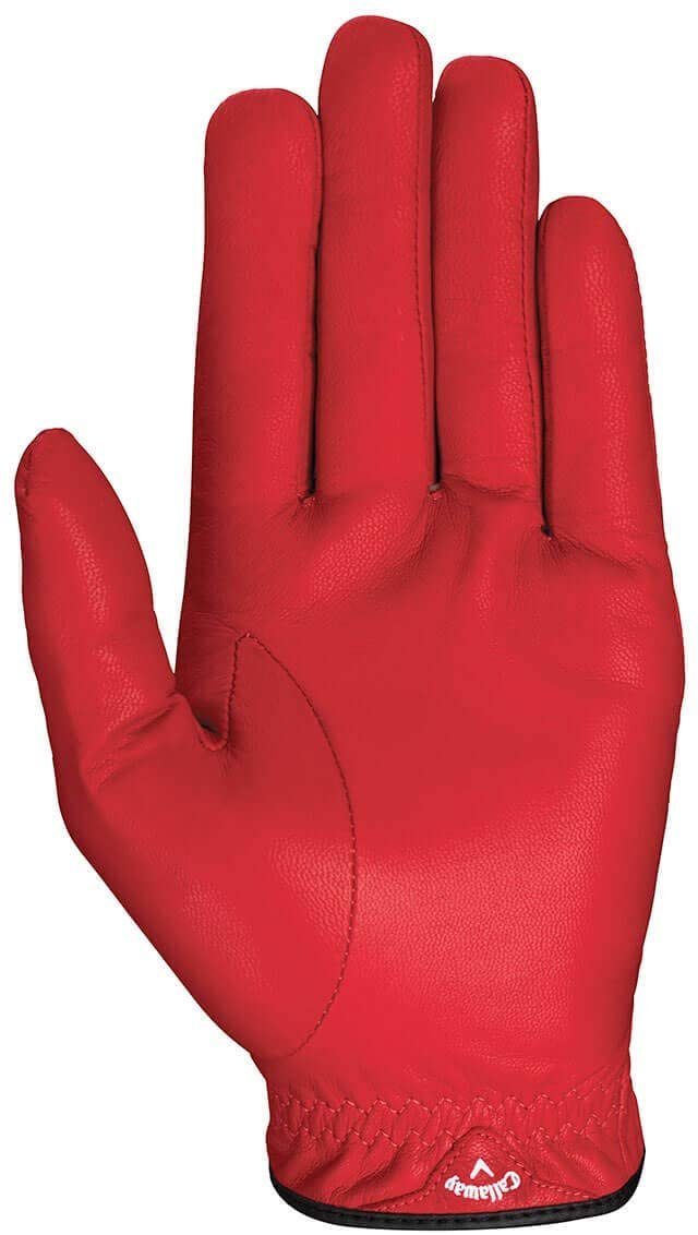 Callaway Golfhandschuhe Callaway Golf 2019 Herren Opti-Color Premium Leder Golfhandschuhe (1-St) Lederhandschuh,langlebig,OptiFit