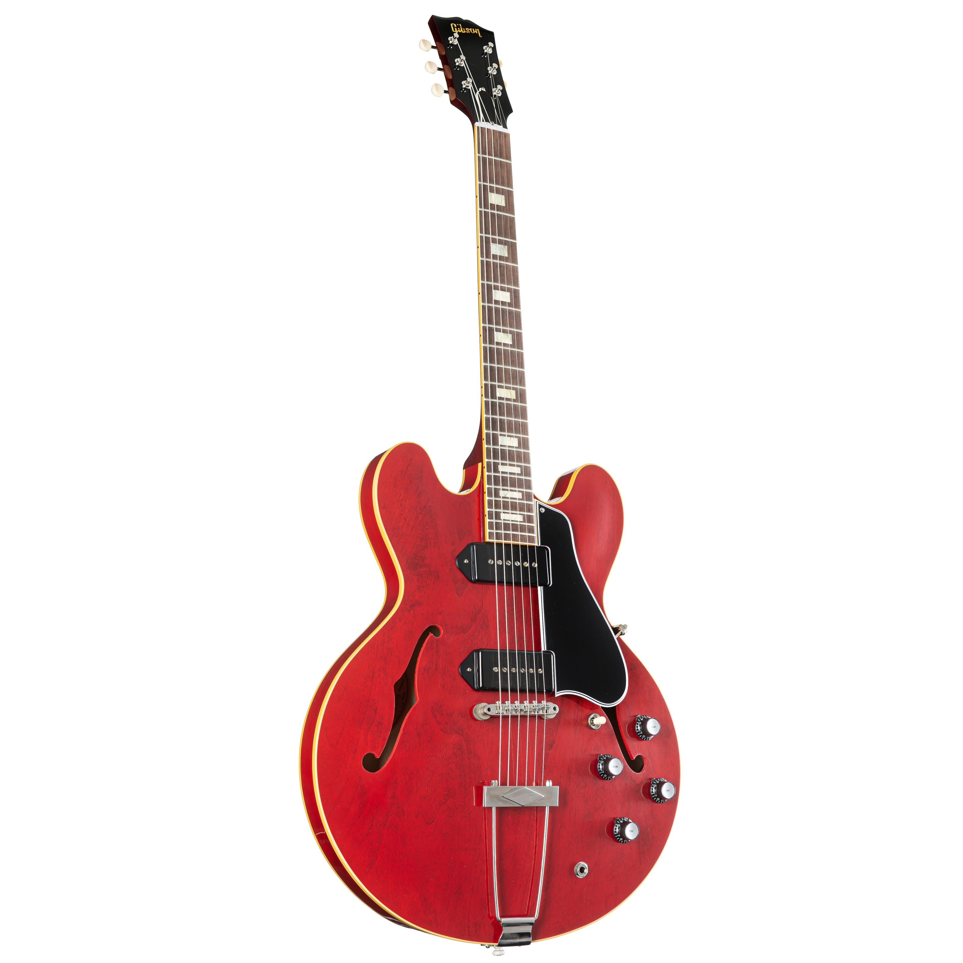 Gibson Halbakustik-Gitarre, Halb-Akustik Gitarren, Custom-Shop, 1962 ES-330 Reissue Sixties Cherry #160610 - Halbakustik Custom