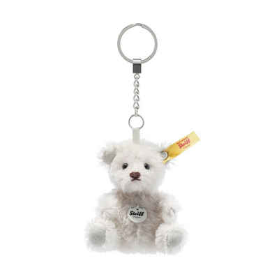 Steiff Dekofigur Schlüsselanhänger mini Teddybär grau 8cm 039560
