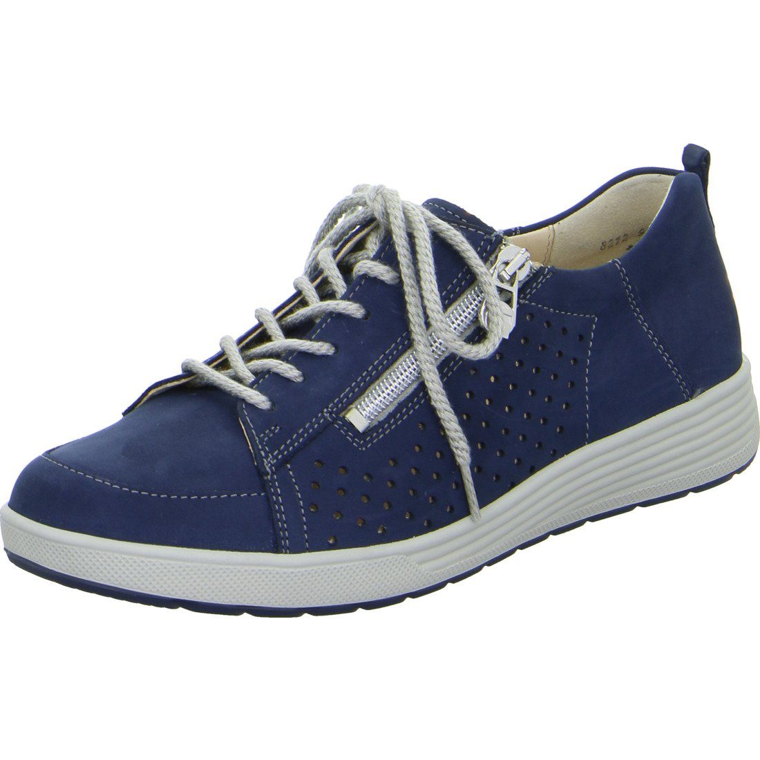 Preis und Auswahl an Ganter Ganter Kerstin blau 048899 Nubuk - Schnürschuh Schuhe, Schnürschuh