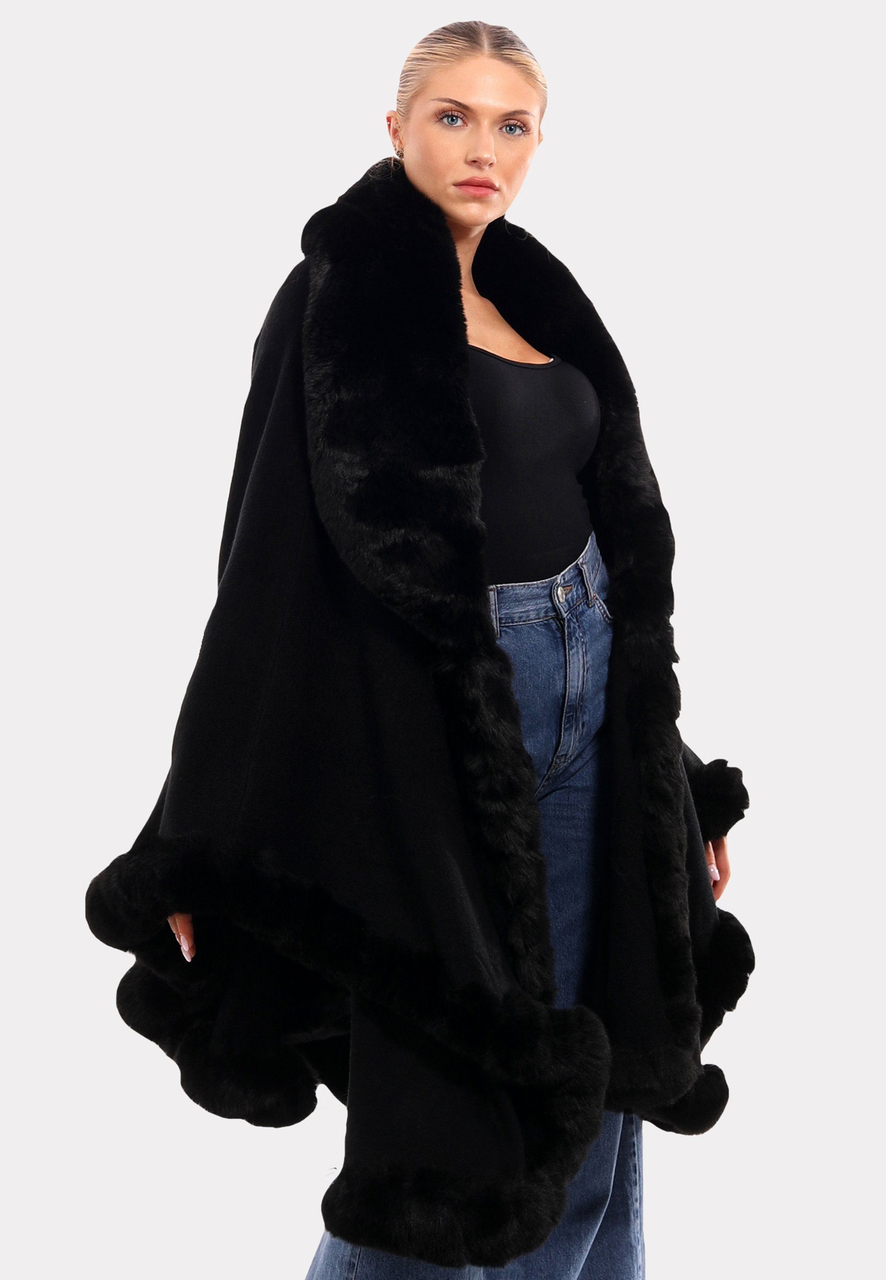 YC Fashion & Style Poncho "Edler günstig online kaufen