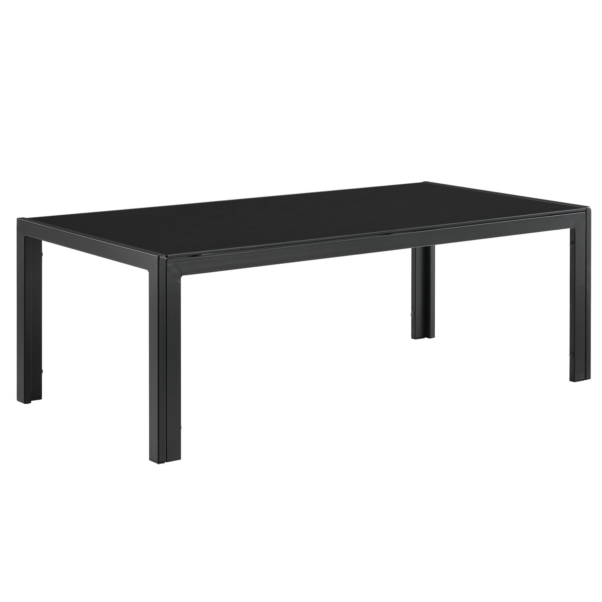 casa.pro Gartenlounge-Set, »Lerum« Gartentisch Glastisch 100x50x35 günstig online kaufen