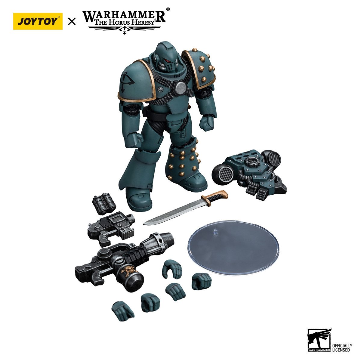 Joy Toy (CN) Actionfigur Joy Toy Warhammer The Horus Heresy 1/18 Sons of Horus MKIV Tactical Sq