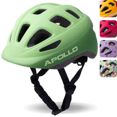 Apollo Kinderhelm Fahrradhelm, Kinder & Jugendliche, Multisport-Helm, verstellbar, ab 3 Jahren