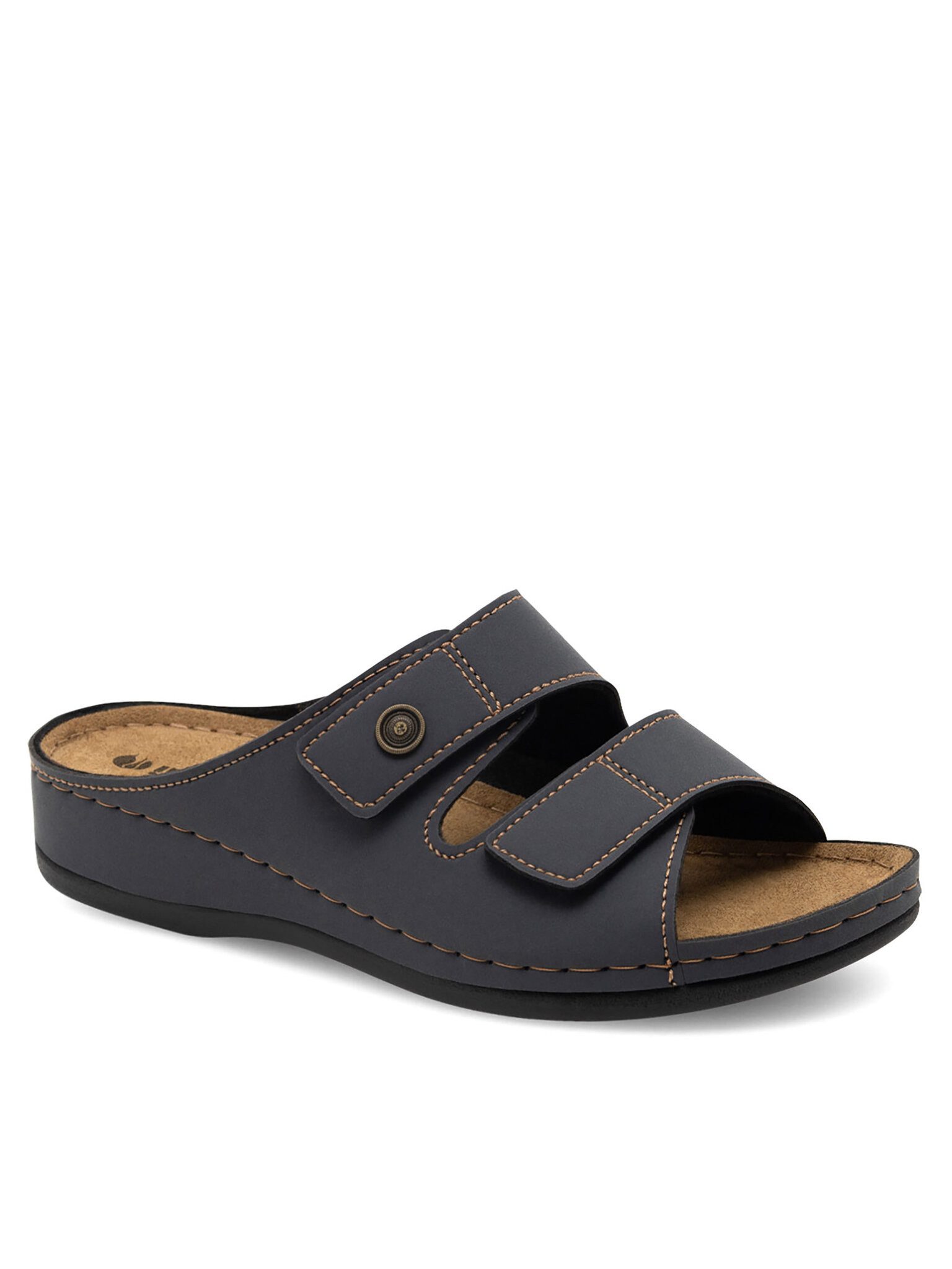 INBLU Inblu Pantoletten Damen 06080A00 Dunkelblau günstig online kaufen