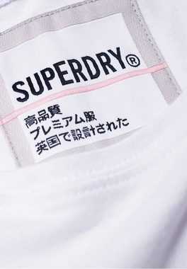 Superdry T-Shirt Superdry T-Shirt Damen MINIMAL LOGO TONAL EMB PORTLAN Optic