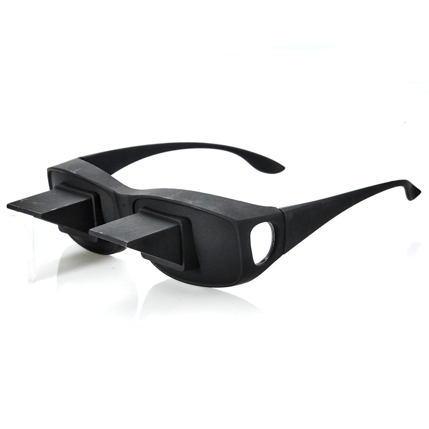 HAC24 Brille Prismabrille Fernseh Lese Winkelbrille Fernsehbrille, 90 Grad Blick Zum Lesen Im Liegen