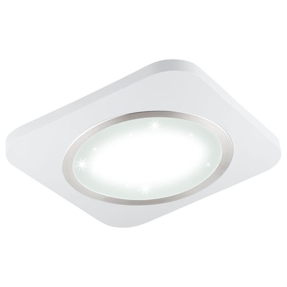 Nickel-matt keine enthalten: Ja, und fest verbaut, Deckenstrahler, LED Aufbauleuchte 28W Deckenstrahler Deckenspot, LED, warmweiss, in 3400lm, Angabe, Leuchtmittel LED Weiß Aufbaustrahler click-licht Puyo