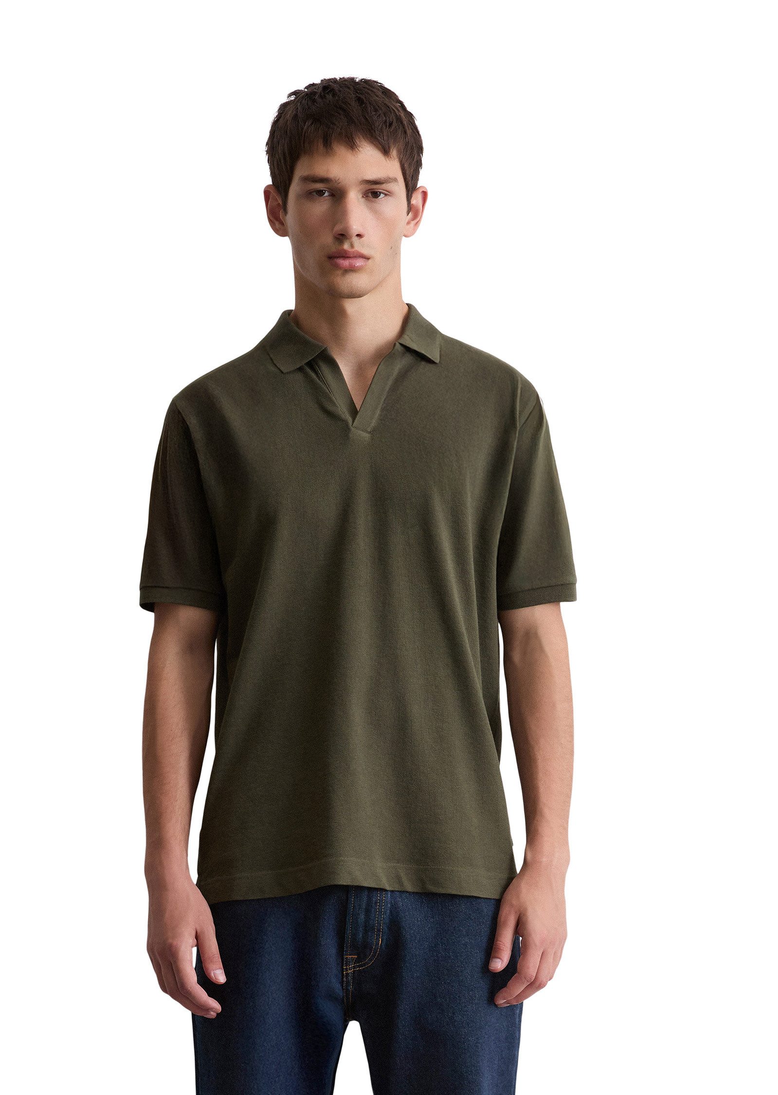 Marc O'Polo Poloshirt aus reiner Bio-Baumwolle