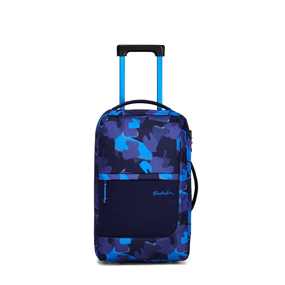 Satch Kinderkoffer Satch Trolley flow S 31l Чемоданы blau hellblau camo, 2 Rollen
