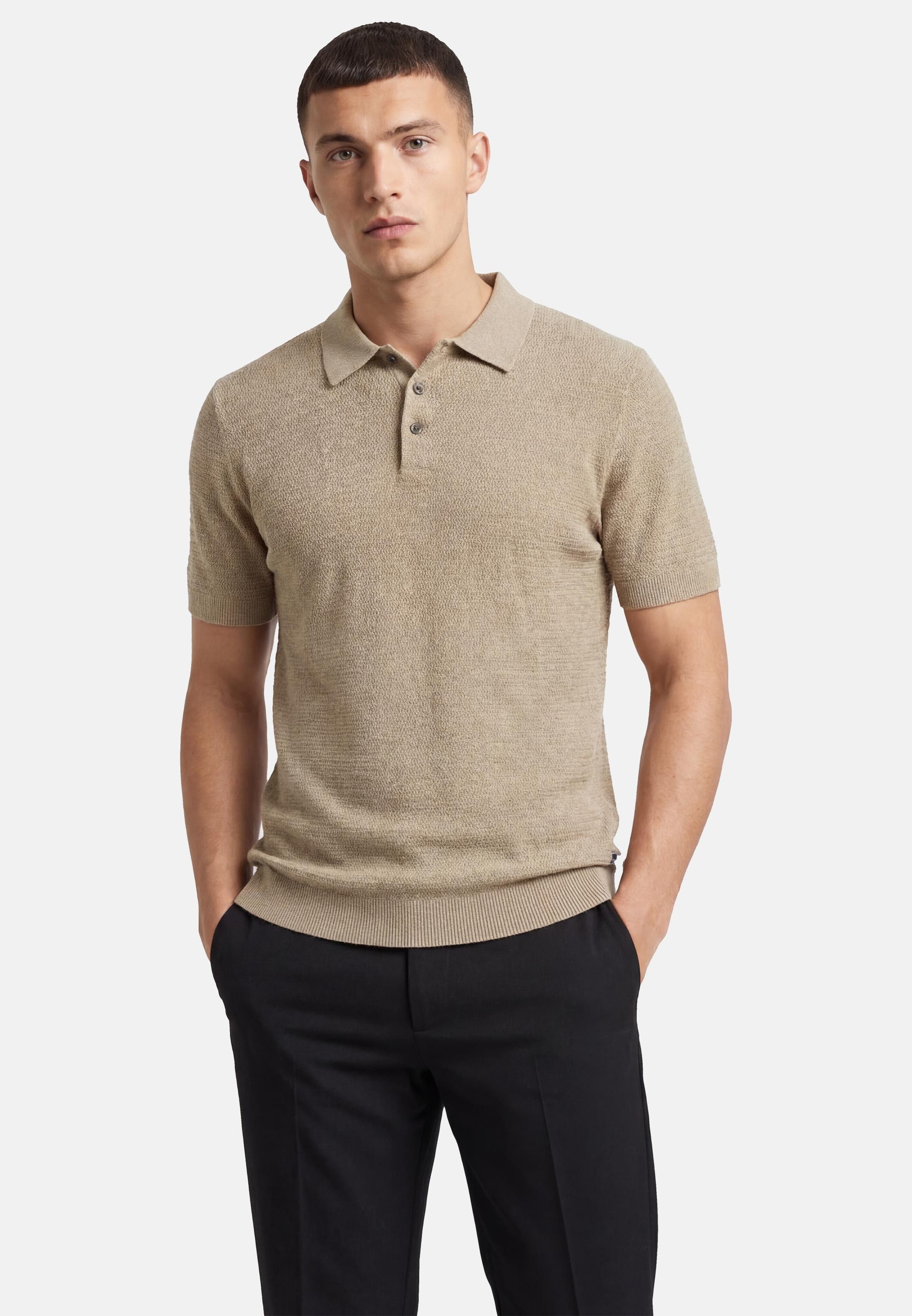 Jack & Jones Poloshirt Bluriley (1-tlg) Poloshirt - Baumwolle - Atmungsaktiv