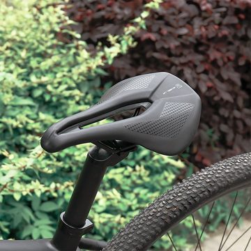 MidGard Fahrradsattel Fahrrad Sattel ergonomische Fahrradsitz mit Schlitz E-Bike MTB Rennrad (1-tlg)