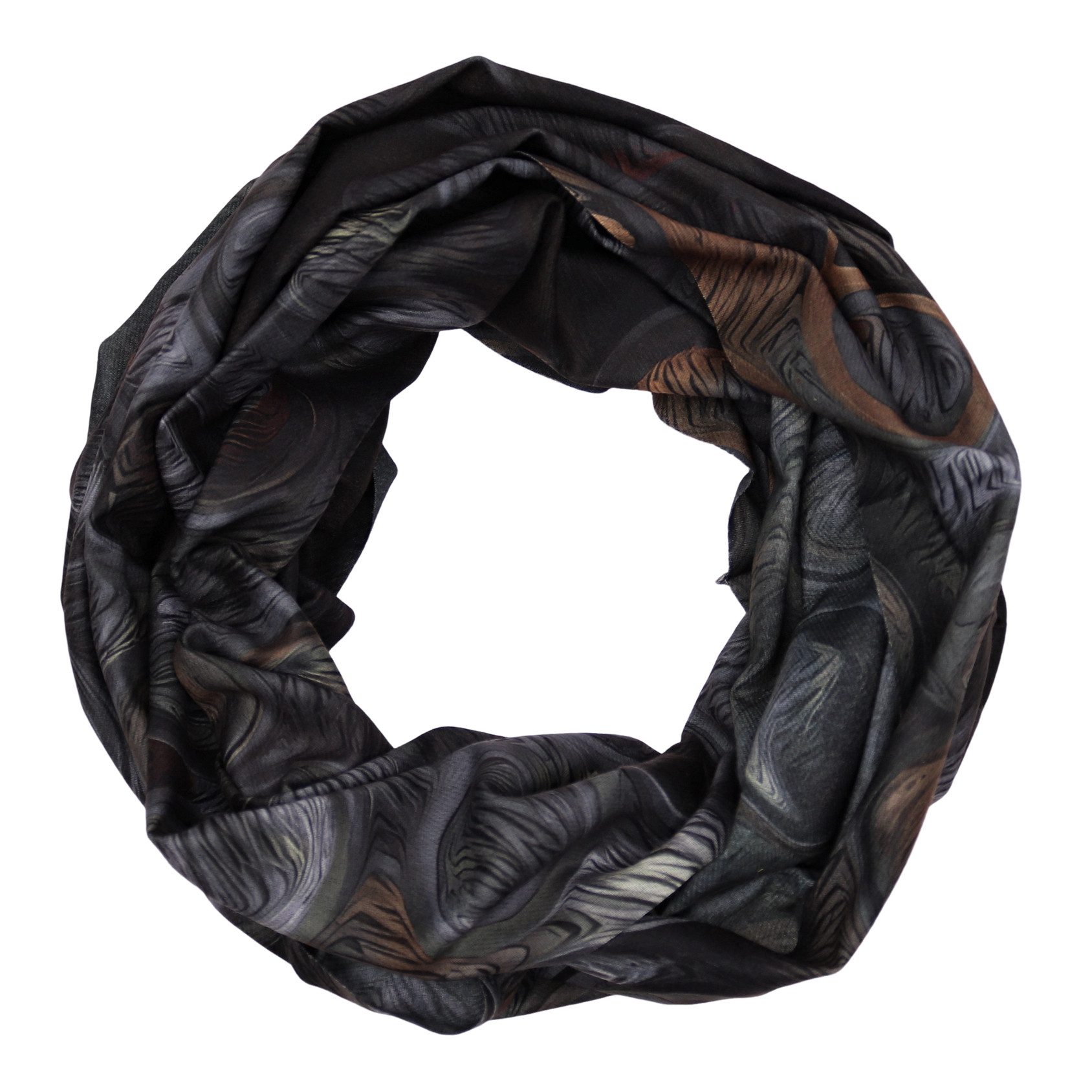 MIRROSI Loop Damen Schal mit Kreis-Muster günstig online kaufen