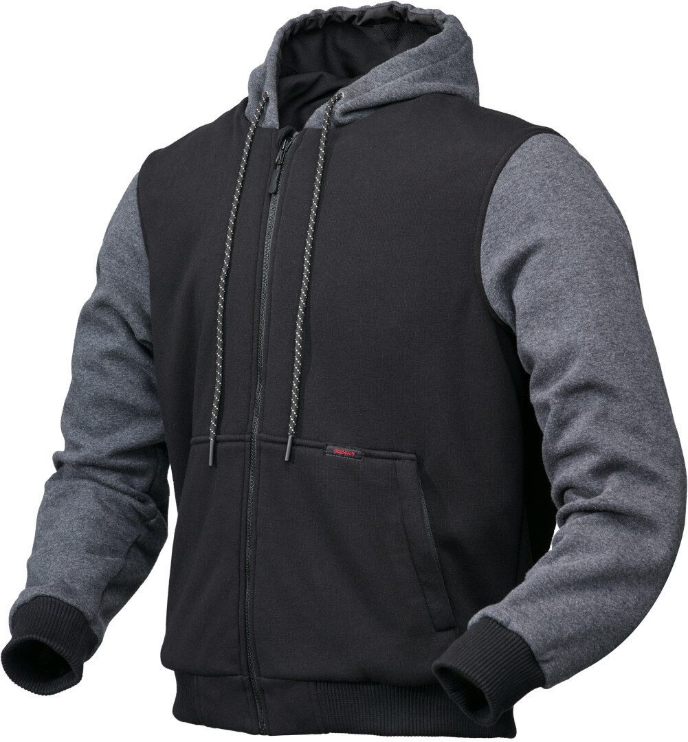 Modeka Motorradjacke Jamey Motorrad Zip Hoodie protektoren