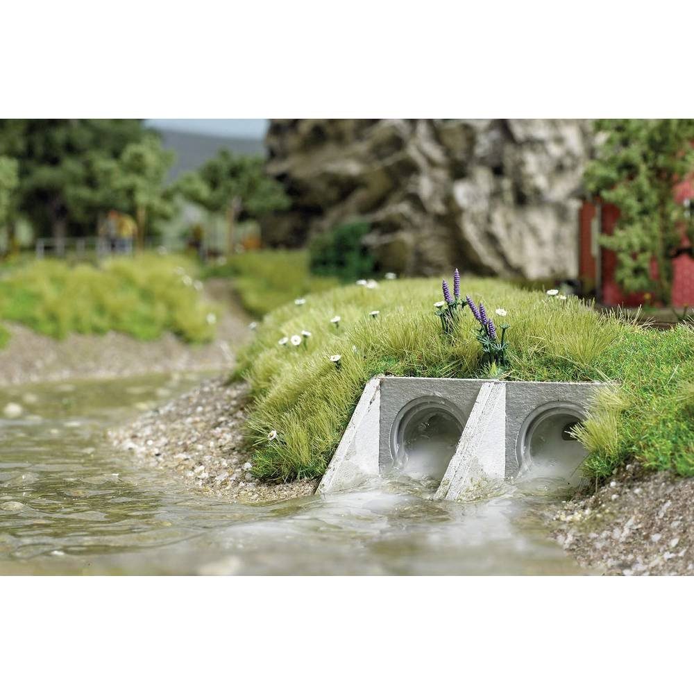 Modelleisenbahn-Fertiggelände H0 Gewässerdurchlass