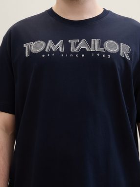 TOM TAILOR PLUS T-Shirt Plus - T-Shirt mit Logo Print