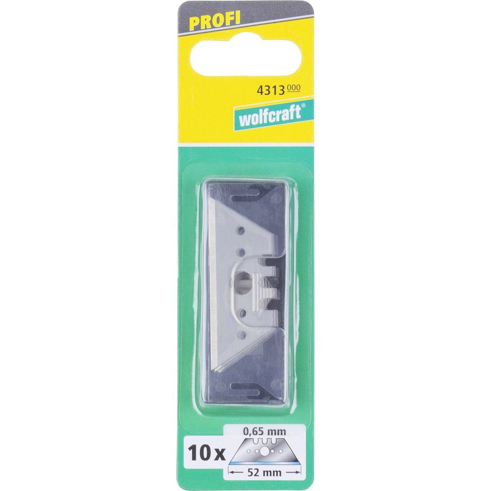 Wolfcraft Резакиmesser Wolfcraft 4313000 Profi Trapezklingen 0,65x52 mm 10 St.