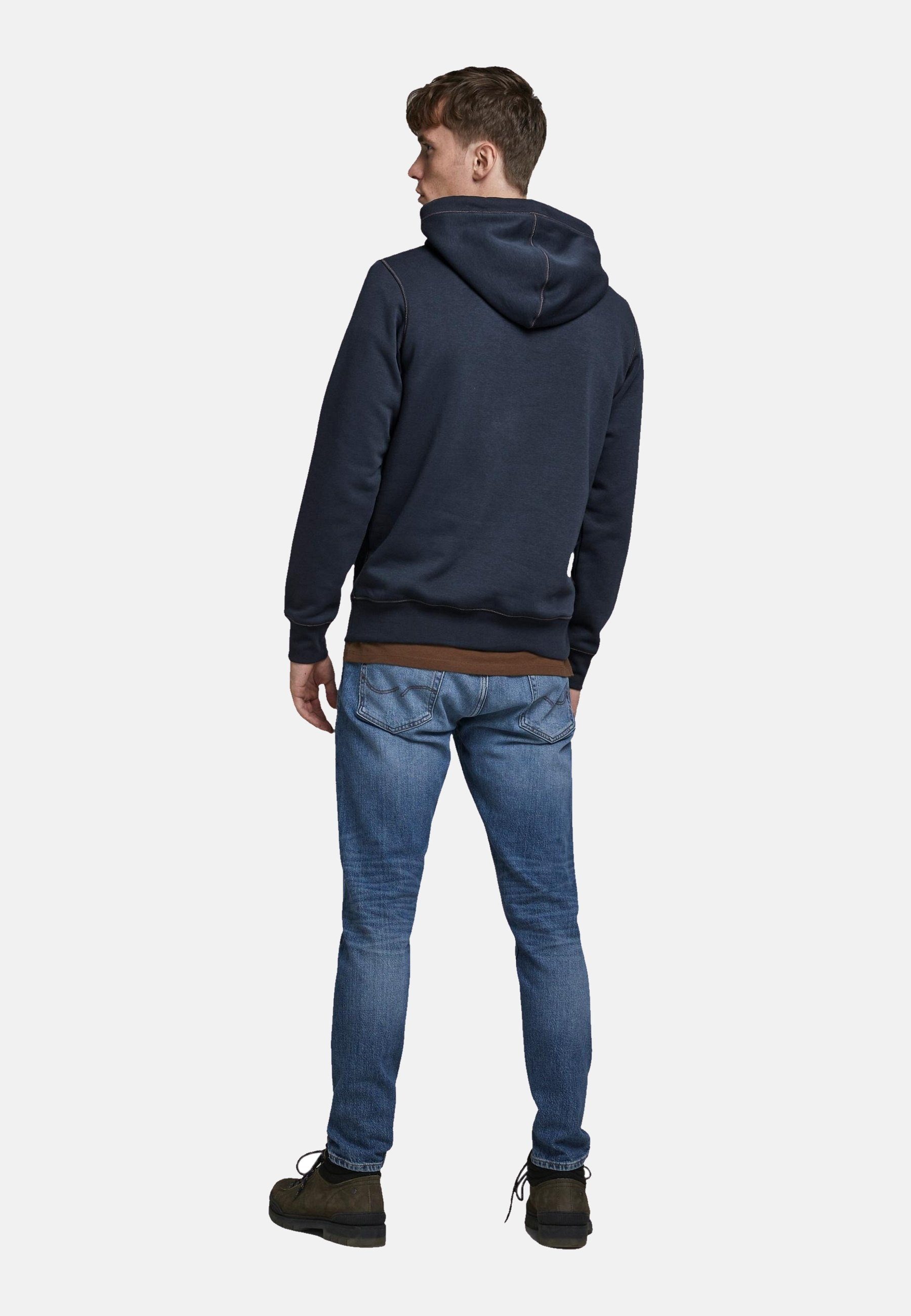 Kapuzenpullover BLUTOM Sweat Hoodie Jones & Jack Hoodie dunkelblau