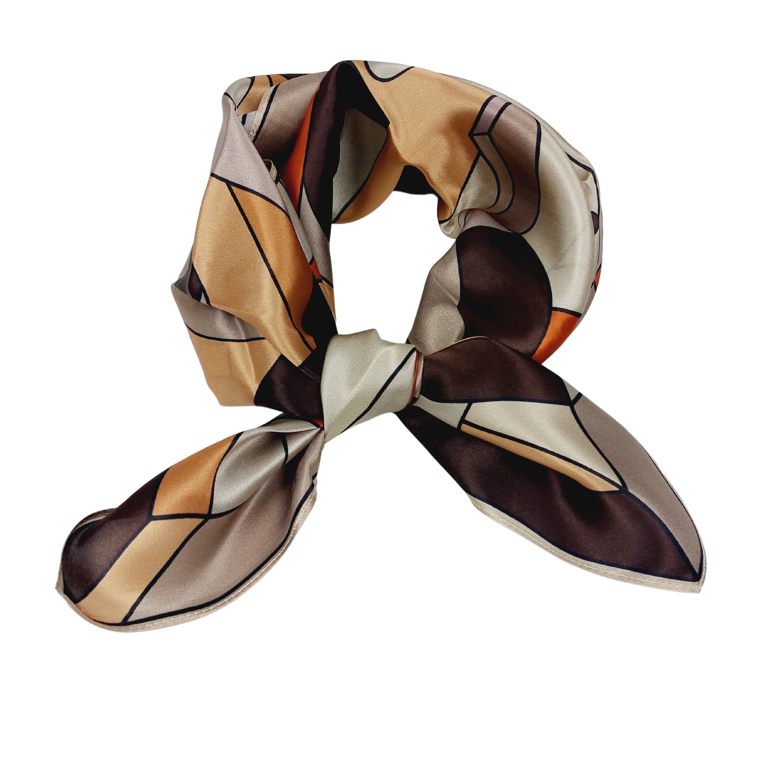 TINITEX Seidenschal SPECIAL EDITION - Seidentuch Halstuch Grafikprint