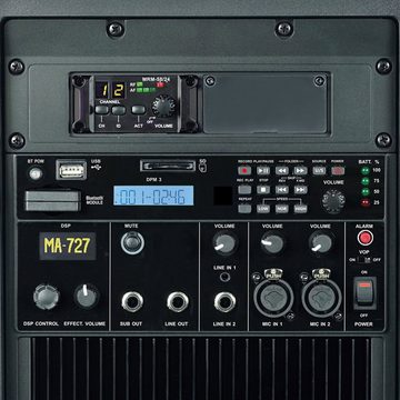 Mipro Audio MA-727 inkl Empfangsmodul Bundle mit Headset Lautsprechersystem (Bluetooth, 170 W)