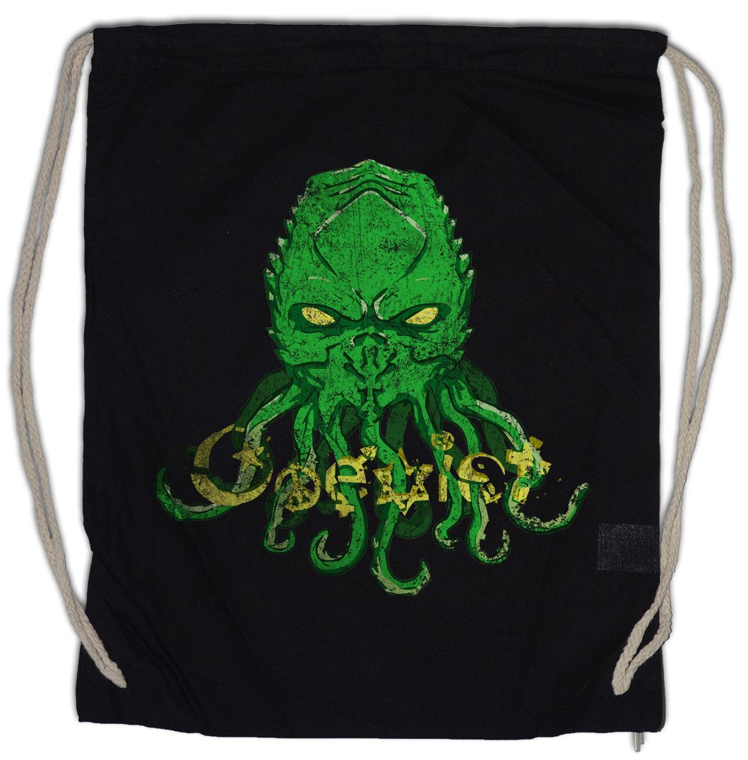 Urban Backwoods Turnbeutel Cthulhu Coexist Turnbeutel Call Horror Arkham H. P. Lovecraft (1-tlg), Miskatonic R´LYEH University Antarctic