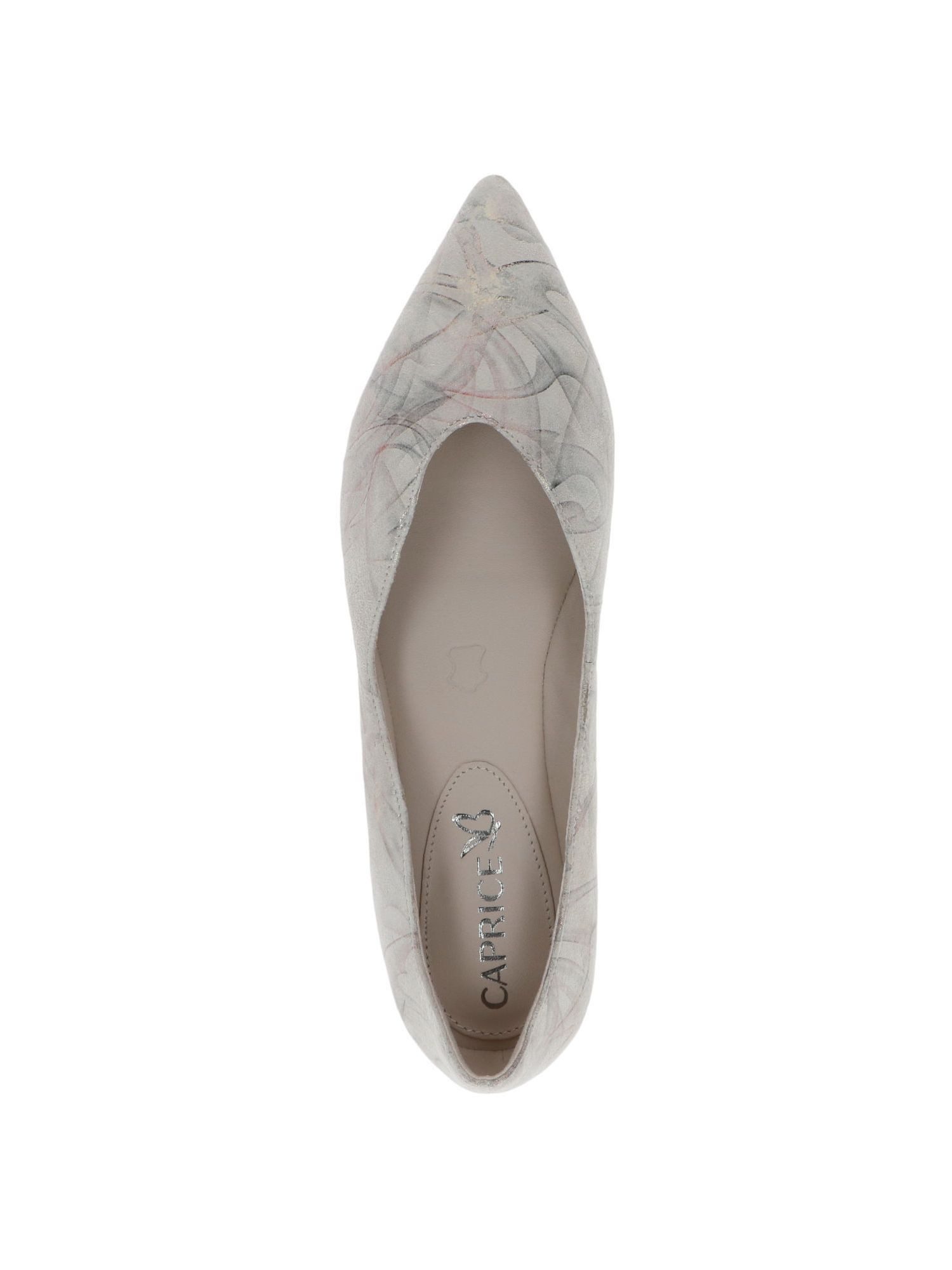 Caprice CAP Memotion aus Leder Blockabsatz 9-22110-42 Ballerina CAP Memotion