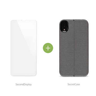 Artwizz Smartphone-Hülle SecretCase + SecondDisplay iPhone Xr
