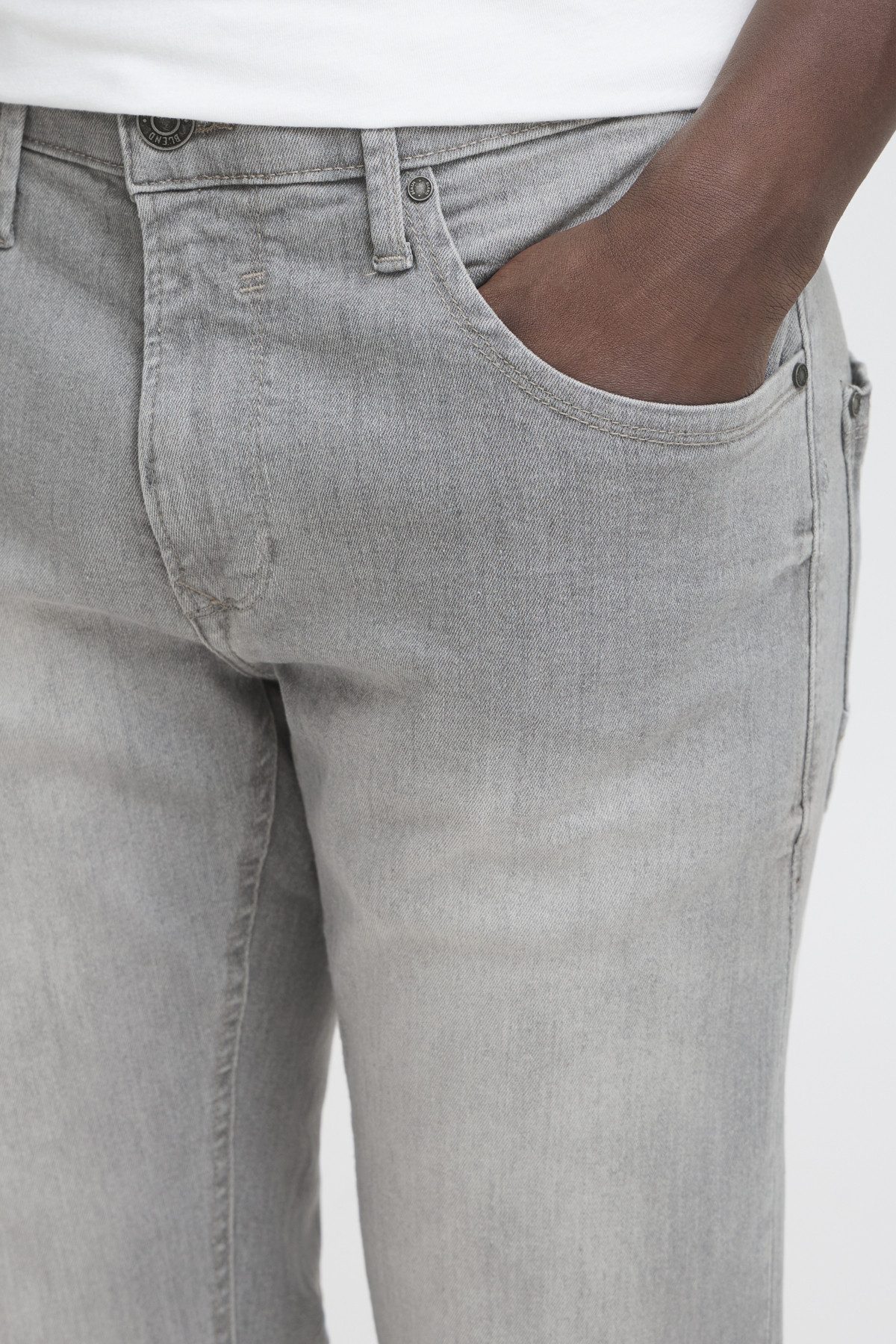 Blend 5-Pocket-Jeans BLEND JEANS TWISTER light grey 700511.204379